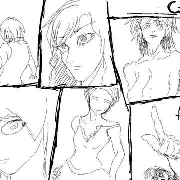 練習描きのまとめです