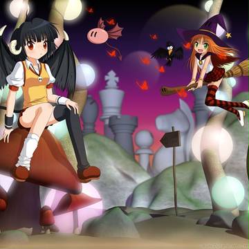 the toadstools' forest
