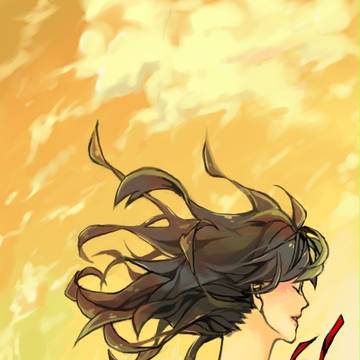 The yellow sky