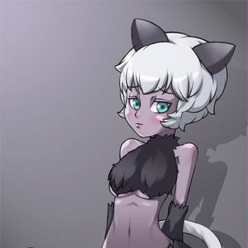 黑い猫娘