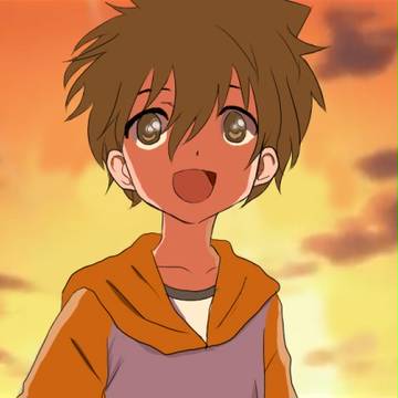 夕日と綱吉