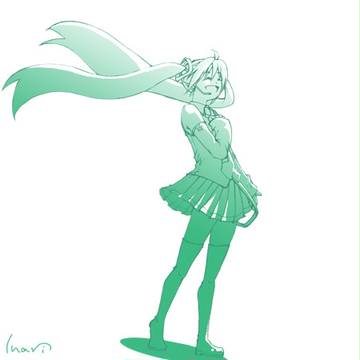 初描きミク。