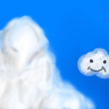 雲を描きたかった