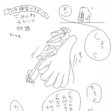 080901練習244日目 練習再開-ならし