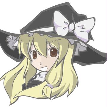 魔理沙塗ってみた