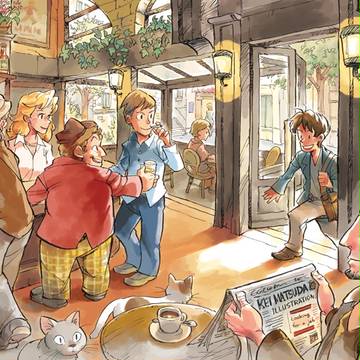 いつものカフェ
