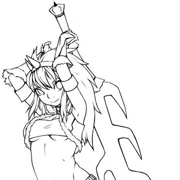 キリン装備（下描き）