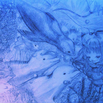海の中