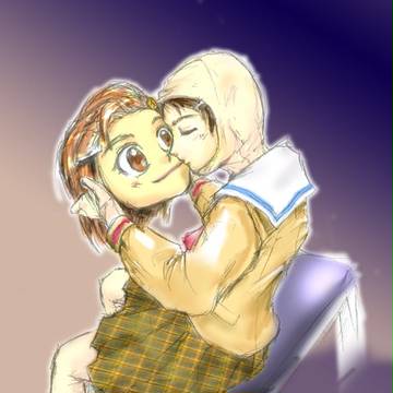 分身にKISS