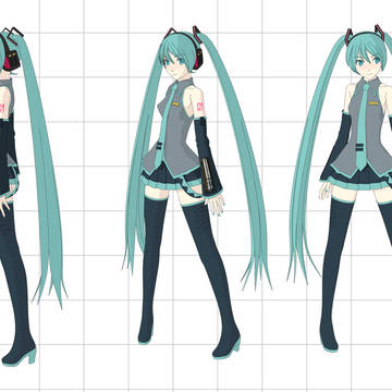3D初音ミク 01