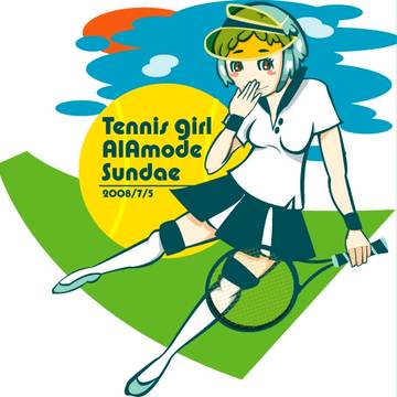 テニスガールアラモードサンデー