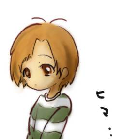 一人遊び。