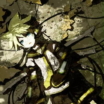 碧茶さんの線画を塗ってみた。