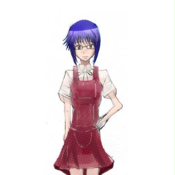 8頭身な沙英さん。