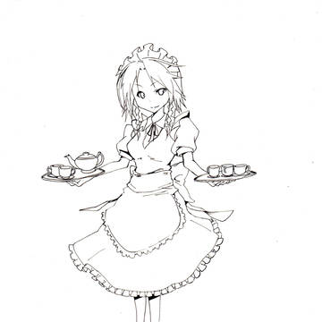【塗ってもいいのよ】＼メイド長／