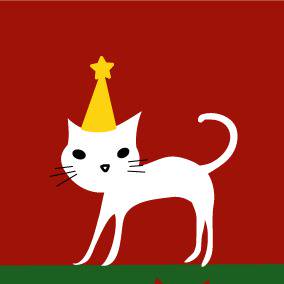 猫にもクリスマス
