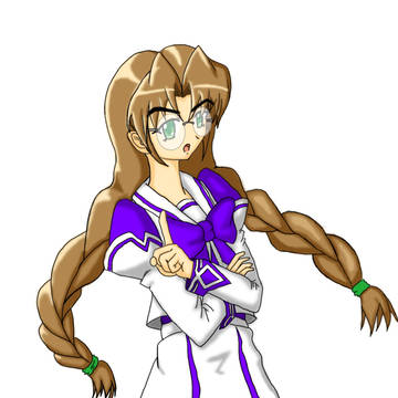 （マブラヴ）榊　千鶴委員長（まゆ毛）