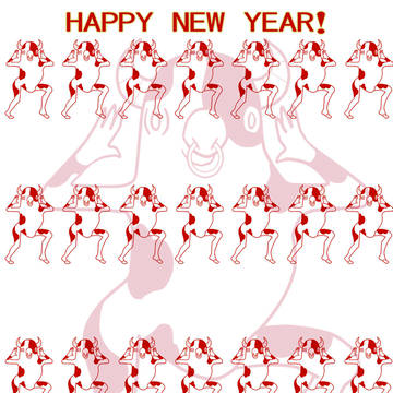 ハッピー年賀状