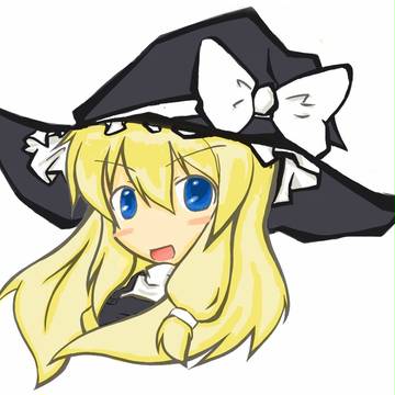 塗り絵魔理沙