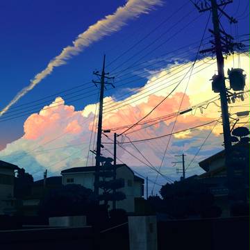 いつか見た夕焼け