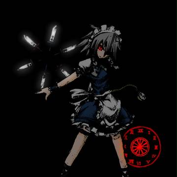 咲夜。（着色ver.）