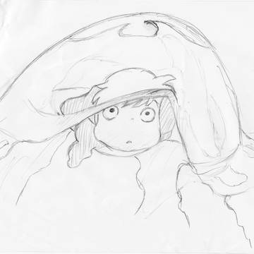 ポニョ下書き