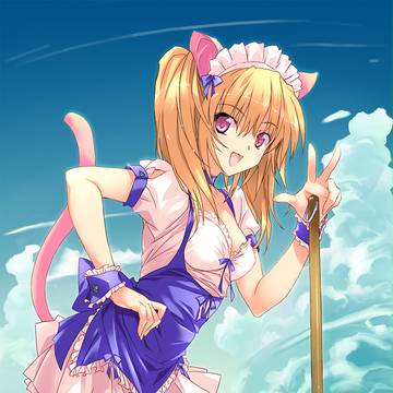 お掃除猫耳さん