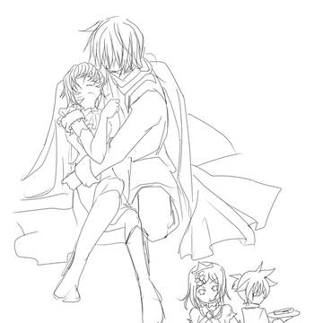 悪ノ～　落書き