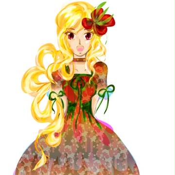 星屑のドレスと半竜人