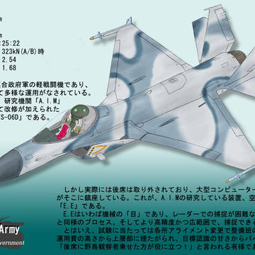 【Pixiv-Army】fS-06　戦闘機【連合政府軍】
