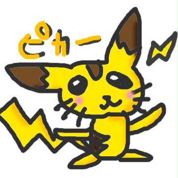 ピカチュウ(うろ覚え)
