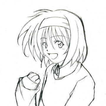 織倉真奈美ラフ