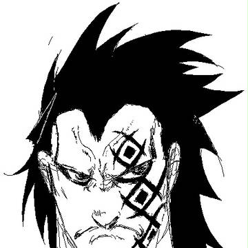 ルフィの父親を描いてみました