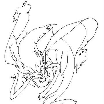 シャオルーン　塗り絵