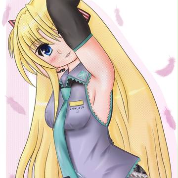シャロン+ミク衣装(一部) 差分