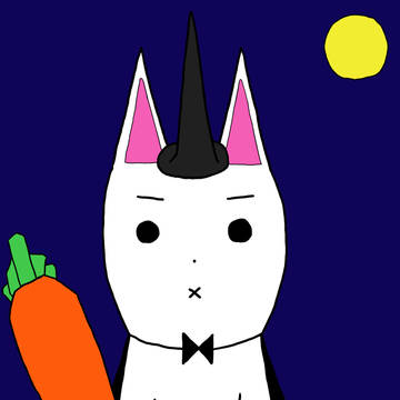 魔法使い(?)うさぎ