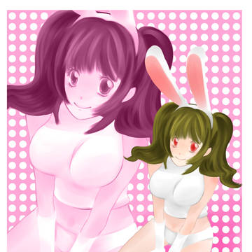 仮装大賞のバニーガール