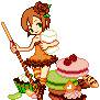 チョコレートコサージュ