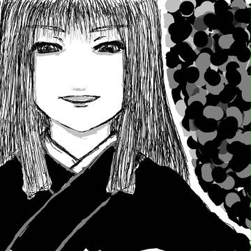 黒い女