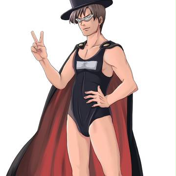 タキシード仮面がまたスク水を着てみたようです