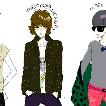 お洋服店擬人化