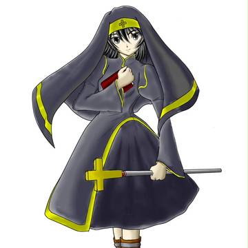 キャラクター試案（プリースト風）