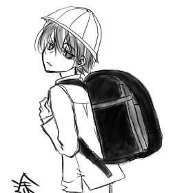 描き途中。
