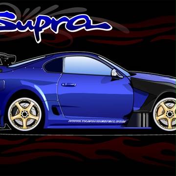 タモンデザイン　スープラ　JZA80
