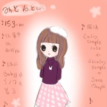 ★似顔絵バトン★