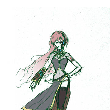 FF天野喜孝的な巡音ルカ