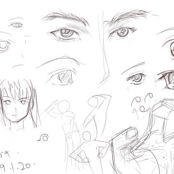 No004_落書き『目』_20090120