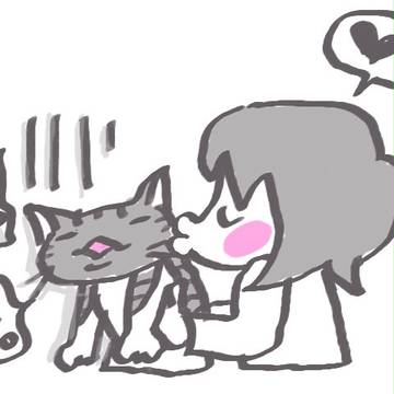 らくがキス