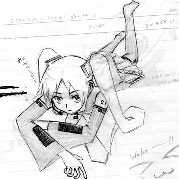 落書きミク