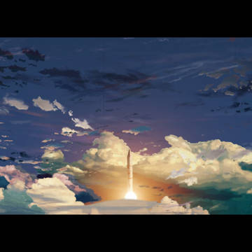 習作ロケット動画